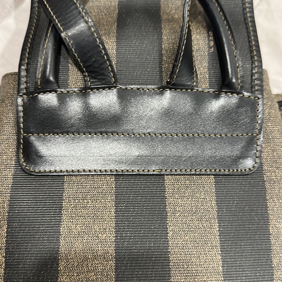 Fendi Pequin Front Pocket Backpack Coated Canvas Mini - Picture 4 of 14